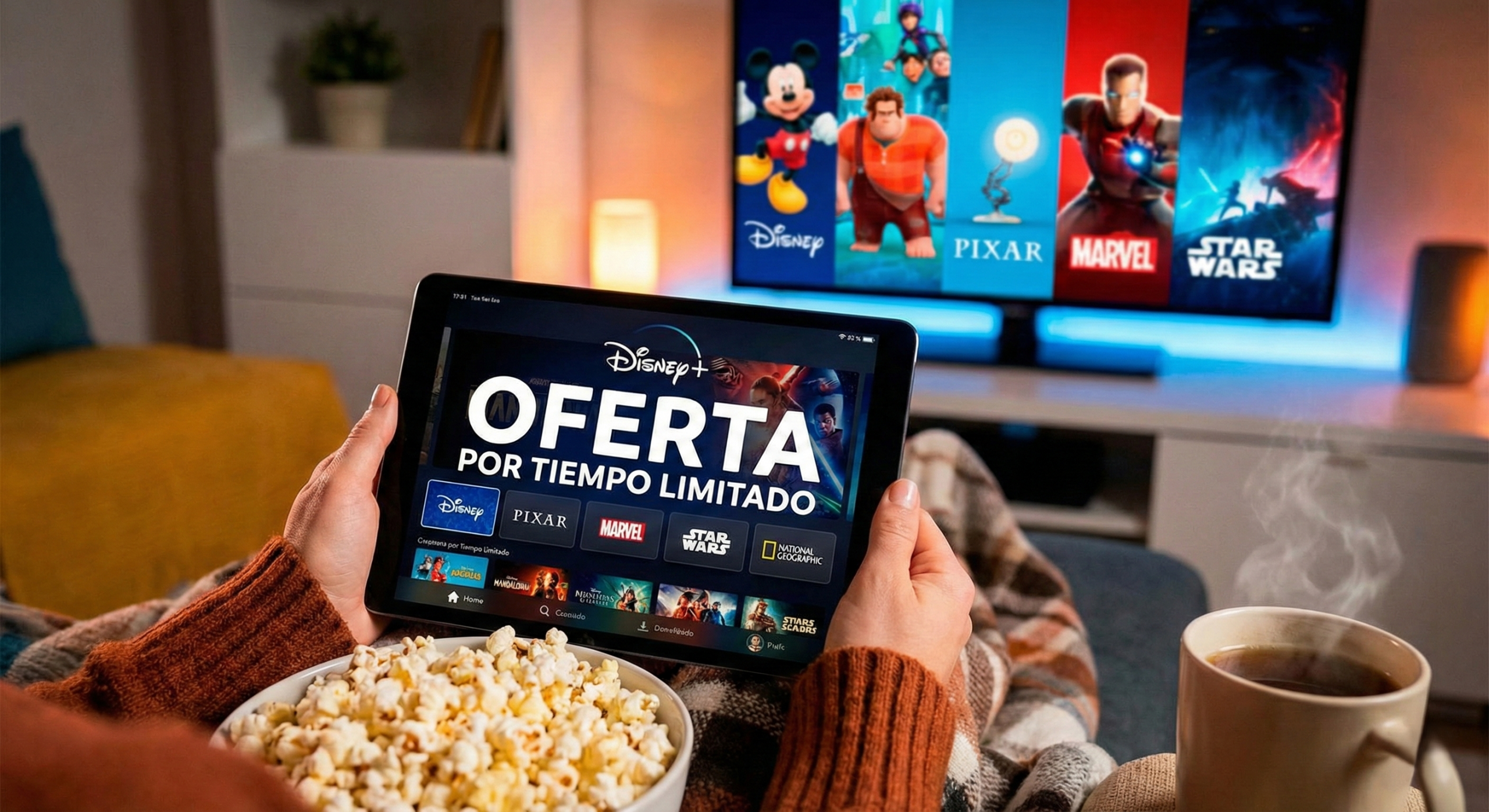 Disney+ lanza una oferta por tiempo limitado para ver todo su contenido a un precio increíble