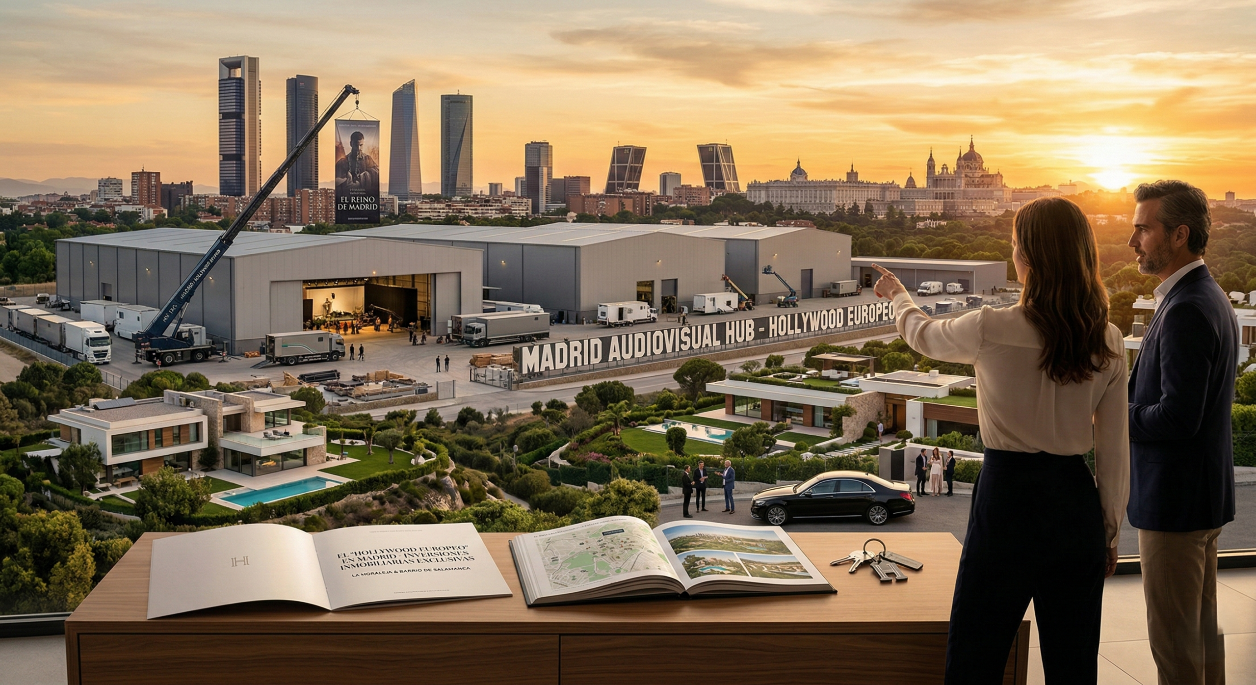 El entramado inmobiliario del “Hollywood europeo” en Madrid: quién gana con el hub audiovisual