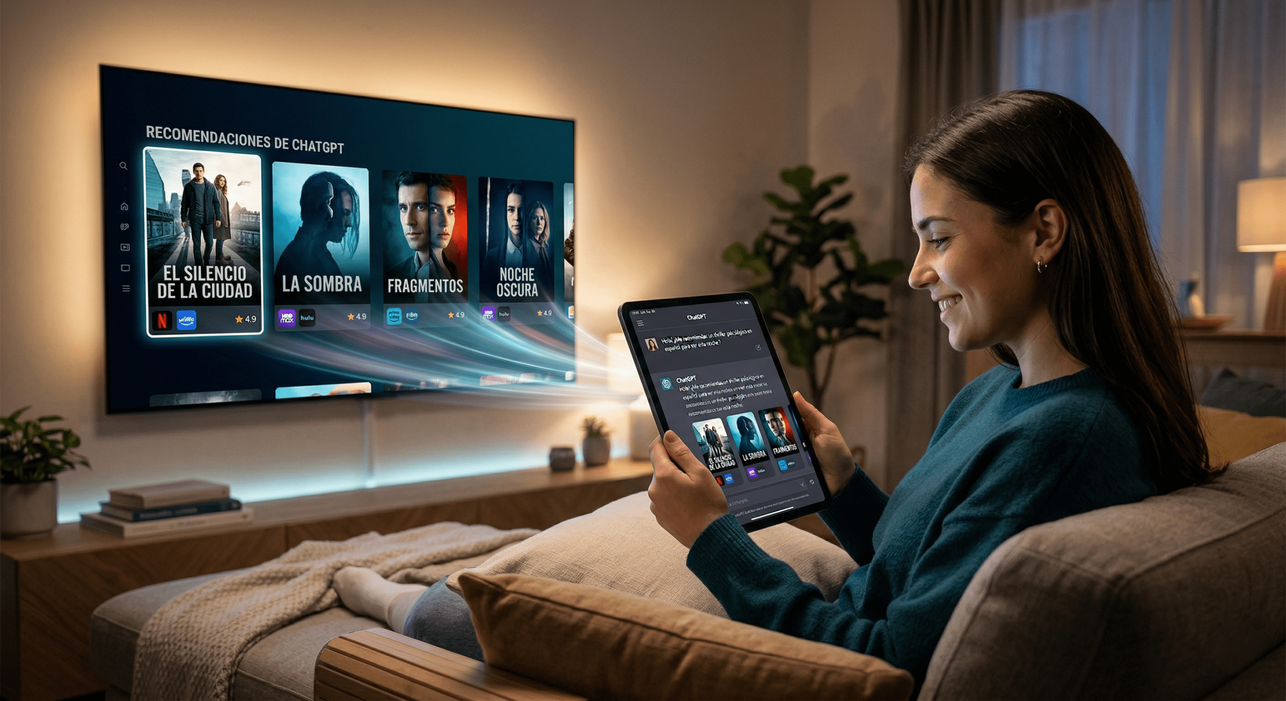 El streaming entra en ChatGPT y cambia cómo elegimos qué ver: así funciona la primera integración que lleva películas y series a la IA El streaming entra en ChatGPT y cambia cómo elegimos qué ver: así funciona la primera integración que lleva películas y series a la IA